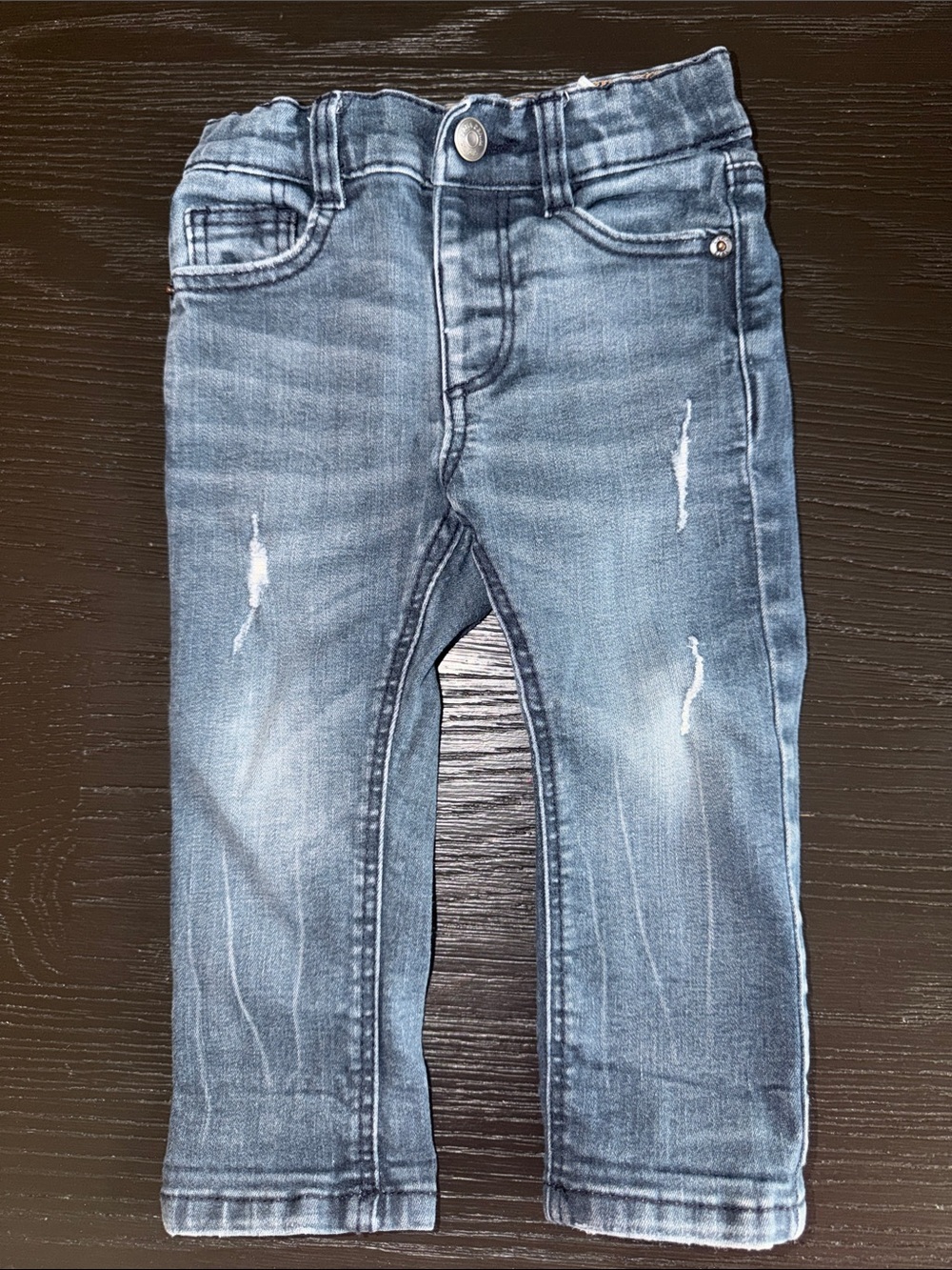 Zara Light Blue Distressed Kids Jeans